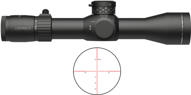 Leupold Mark 5HD 3.6-18x44 M1C3 FFP PR1-MOA 35mm Tube Rifle Scope - 176445 - 030317021108