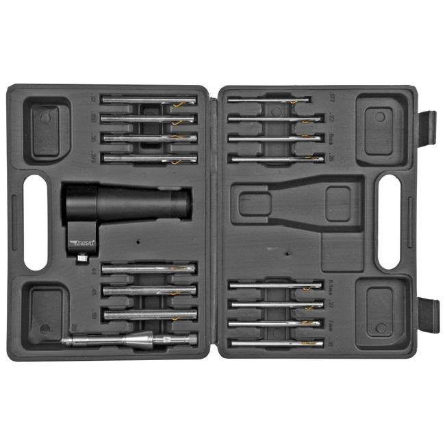 BSA Optics Bore Sight Kit Adj Arbor for 177-50 Cal and 12/20/28 Gauge Scope Mounts
