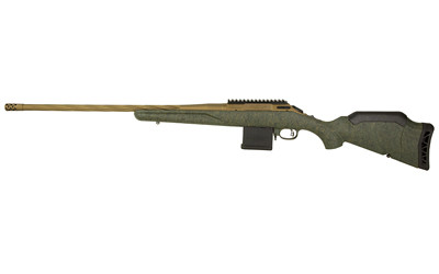 Ruger 46938 American Predator Gen II Full Size 204 Ruger 10+1 22" Burnt Bronze Cerakote Threaded Barrel, Picatinny Rail Steel Receiver, Green Splatter Adjustable Synthetic Stock - 46938 - 736676469383