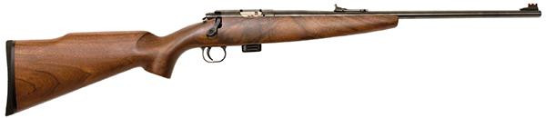 Keystone Model 722 Compact Rifle 22LR Walnut Deluxe Stock Blued