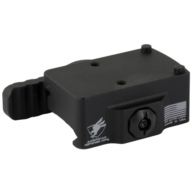 American Defense Manufacturing AD-RMR-LW-L-STD Left Hand Low QD Mount for Trijicon RMR Picatinny