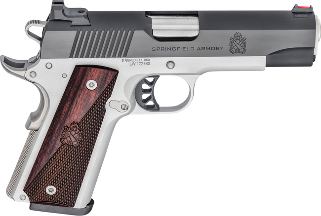 Springfield Armory 1911 Ronin 45 ACP 4.25 Inch 8 Rounds Salt Blued Finish