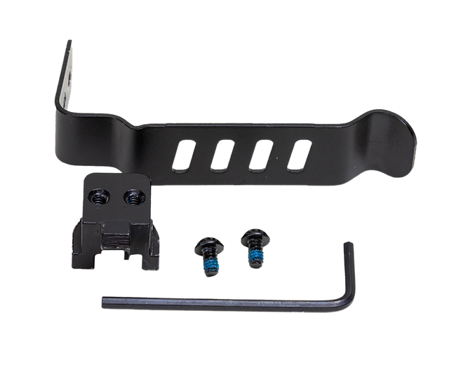 Techna Clip G2BA Conceal Carry Gun Belt Clip Fits Taurus Millennium G2, Slim Black Carbon Fiber Belt Mount