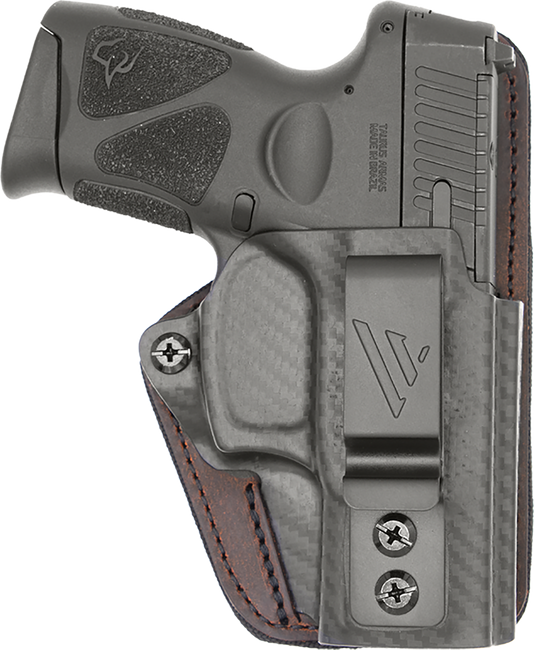 Versacarry CFC211365 Comfort Flex Custom IWB Brown Polymer Belt Clip Fits Sig P365 Right Hand