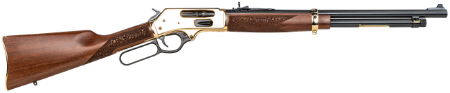 Henry H0244570 Side Gate Lever Action 45-70 Government 19.80 Inches 5 Rounds Brass