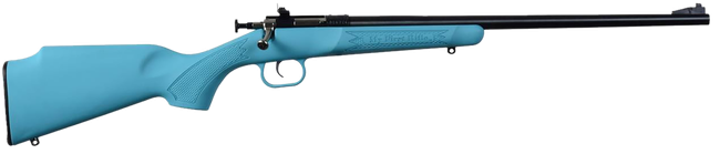 Crickett KSA302 My First Rifle  22 S/L/LR Single Shot 16.10" Blued Barrel & Receiver, Blue Synthetic Fixed Stock