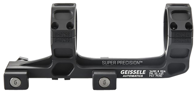 Geissele Automatics AR15 Super Precision 34mm Scope Mount Ring Combo Anodized