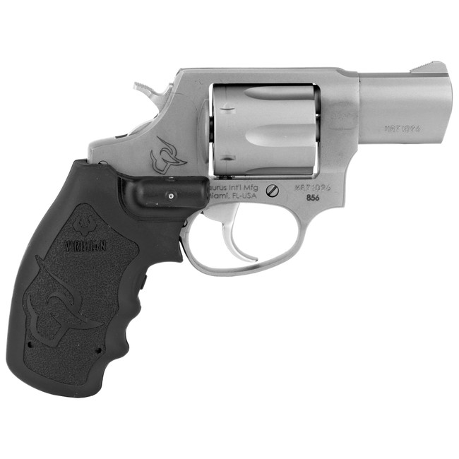 Taurus 856 Revolver 38 Special +P 2 Inch 6 Rounds Stainless Steel Polymer Laser Grip - 2856029VL - 725327932048