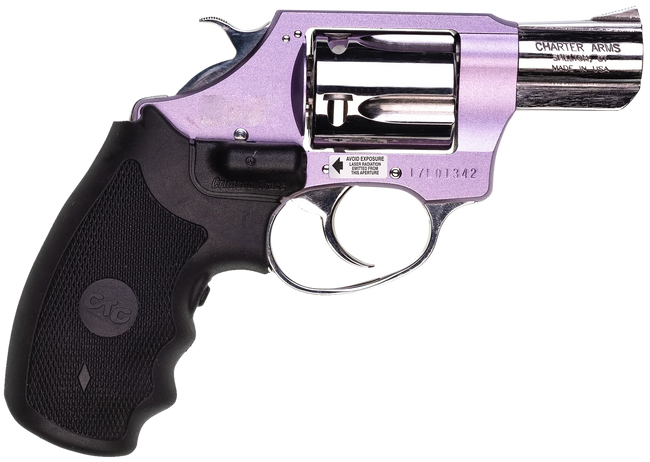 Charter Arms Undercover Lite 38 Special 2 Inch 5 Lavender Aluminum Frame
