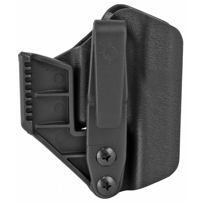 Mission First Tactical H2GL43AIWBM Minimalist Holster AIWB Black Polymer Belt Clip Fits Glock 42/43/43X/48 Ambidextrous - H2GL43AIWBM - 814002023031