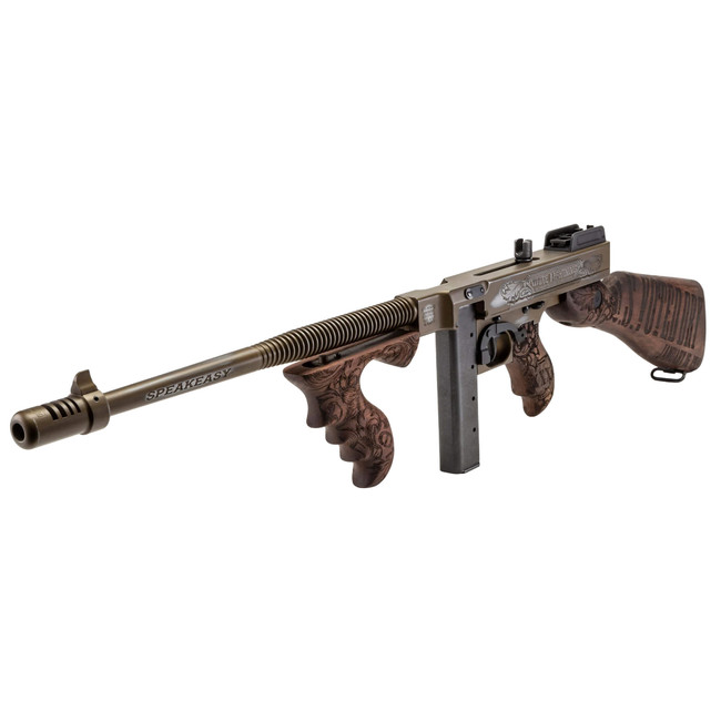 Auto-Ordnance Bootlegger Thompson 1927A-1 Carbine 45 ACP 16.5 in. Burnt Bronze 50 rd. - T114C3 - 602686422369