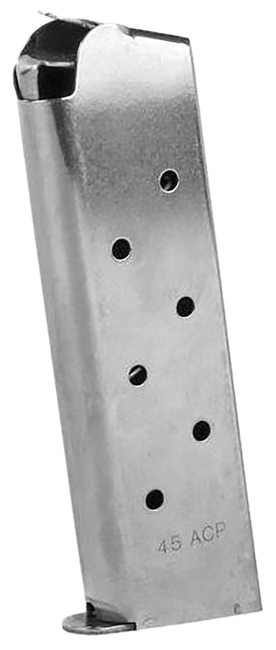 Colt 1911 Government 8rd 45 ACP Stainless Steel Magazine for Commander Gold Cup