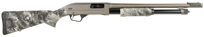 Winchester SXP Hybrid Defender 20GA, 18in. Barrel, 5rd, TrueTimber Midnight Camo Stock & Forend - Gray (48702025648)