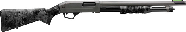Winchester SXP Hybrid Defender 20 Gauge 18 Inch Barrel 5 Round Gray TrueTimber Camo - 512450695 - 048702025648