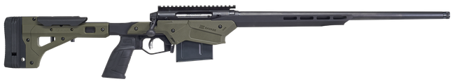 Savage Axis II Precision Rifle 270 Win 22 in 5 Rounds OD Green Aluminum Chassis