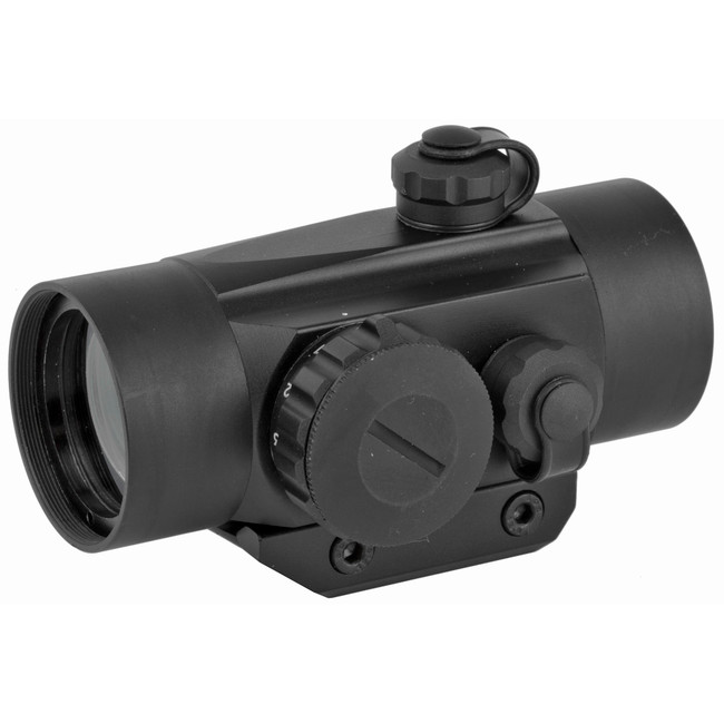 Truglo Traditional Red Dot Scope 30mm 5 MOA Unlimited Eye Relief Waterproof Fog Proof - TG8030B - 788130090770