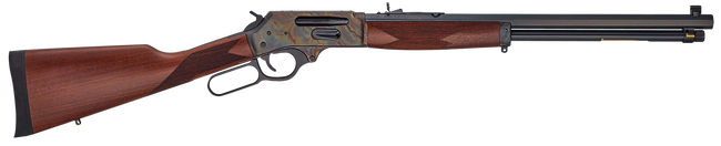 Henry H009GCC Lever Action Rifle 30-30 Winchester 20 Inch Color Case Hardened