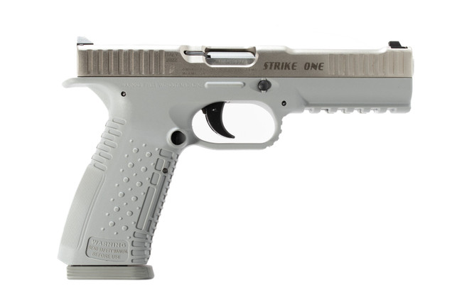 Arsenal Firearms Strike One Pistol - Silver / Stainless | 9mm | 5" Barrel | 2 x 17rd Mags