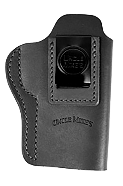 Uncle Mikes-leather(1791) UMIWB5MBLA Inside the Waistband  IWB Size 05 Matte Black Leather Belt Clip Fits Sig P320 Right Hand