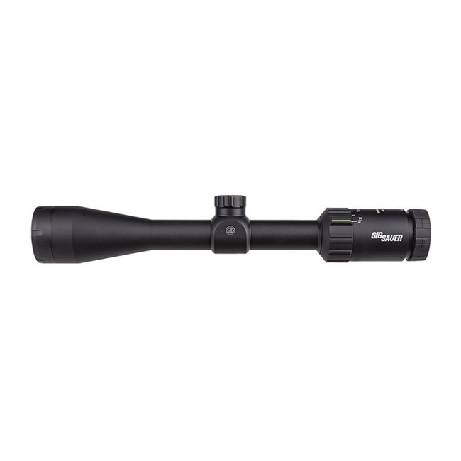 Sig Sauer Whiskey3 4-12x40mm SFP Illuminated HellFire QuadPlex Rifle Scope