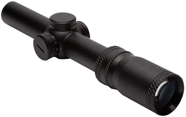 Sightmark SM13038CR1 Citadel  Matte Black 1-6x 24mm 30mm Tube Illuminated Red CR1 Reticle
