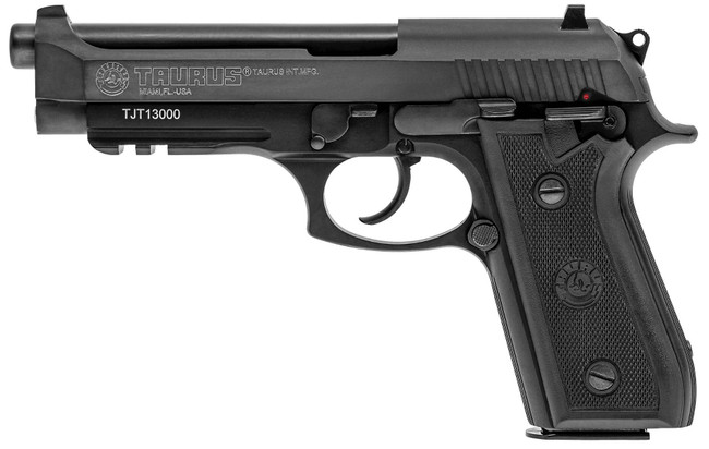 Taurus PT92 Pistol - Black | 9mm | 5" Barrel | 17rd - 1-920151-17 - 725327600527