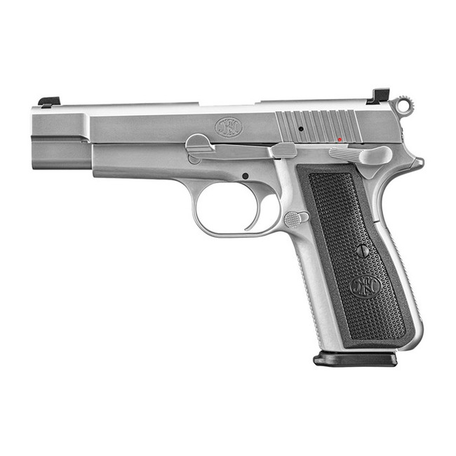 FN High Power 9mm Luger 4.7" 17-Round Stainless PVD Slide Matte Frame
