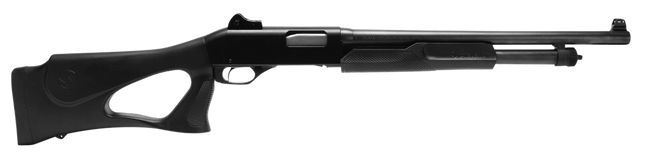 Savage 320 Security Ghost Ring Sights, 12GA, 18.5in. Barrel, 5rd, Thumbhole Stock - Black (23248)