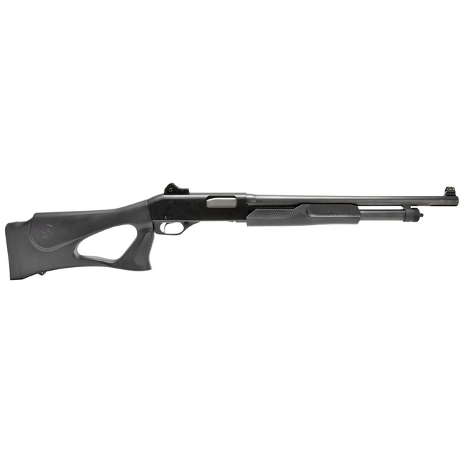 Savage 320 Security Ghost Ring Sights, 12GA, 18.5in. Barrel, 5rd, Thumbhole Stock - Black (23248) - 23248 - 011356232489