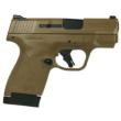 Smith & Wesson M&P Shield Plus 9mm 3.1 inch 10/13 Round FDE