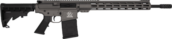 Great Lake Firearms GLFA AR-15 .308 Win 18" 10rd Magazine Tungsten/Nitride Finish