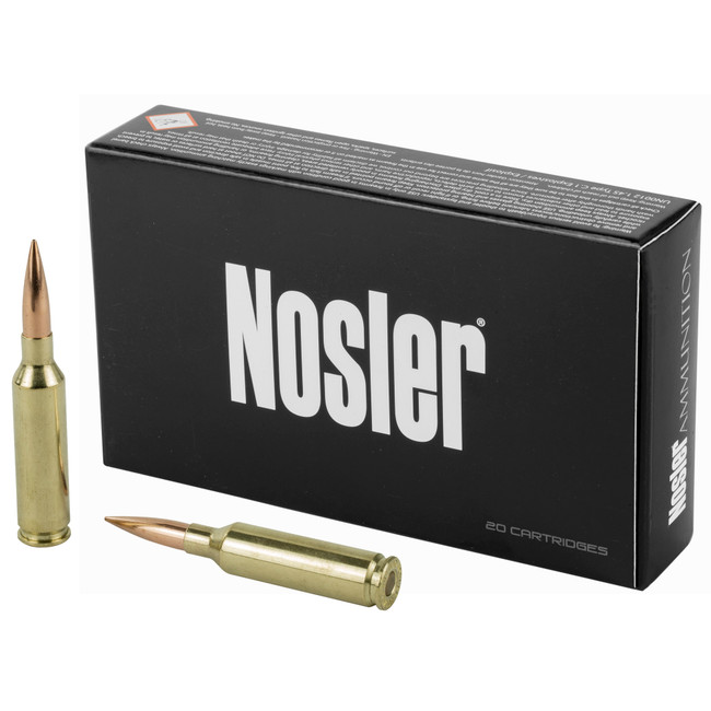 Nosler Match Grade 6mm Creedmoor Rdf Hpbt 105 Grain 20 Rounds