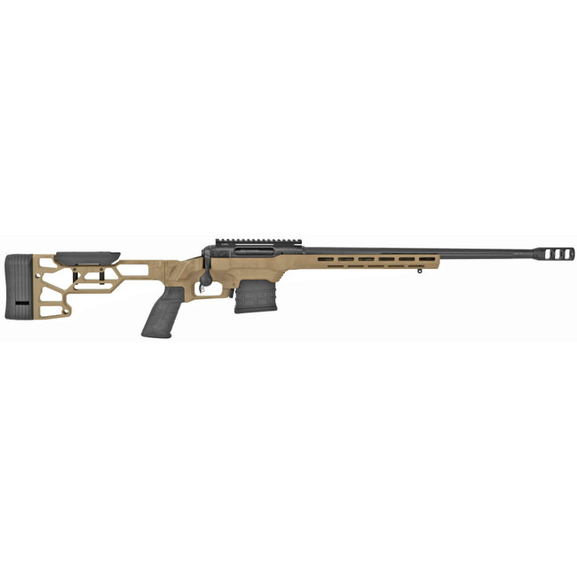Savage 110 Precision Rifle 308 Win 20 in FDE Cerakote 10rd AICS - 57563 - 011356575630