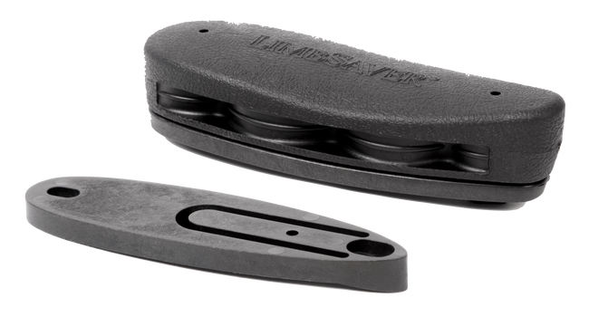 Limbsaver 10807 AirTech Precision Fit made of Rubber with Black Finish for Winchester 70 with Synthetic Stock & Remington 700 ADL, BDL with Wood Stock