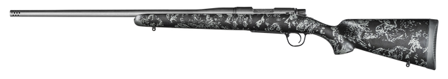 Christensen Arms 8010110700 Mesa FFT 6.5 Creedmoor 4+1 20" Threaded Barrel, Tungsten Gray Cerakote, Black with Gray Webbing Stock,
