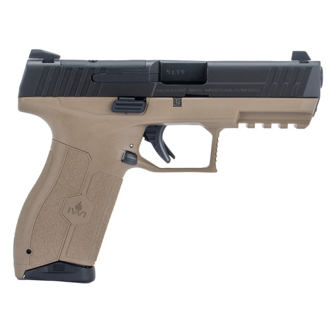 IWI MASADA Optics Ready Pistol - FDE | 9mm | 4.1" Barrel | 10rd - M9ORP10FD - 818004021866
