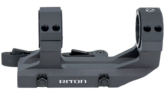 Riton Optics X301QD Precision QD Scope Mount Ring Combo for 30mm and 1in Tubes Picatinny Weaver - X301QD - 019962524868