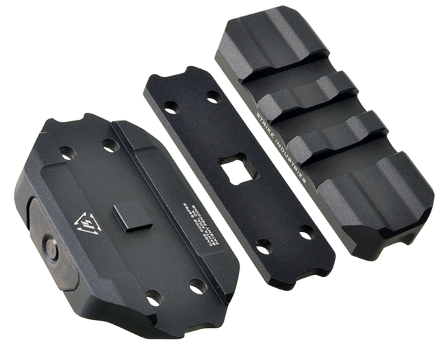 Strike Industries REXRISERBK R.E.X. Riser  Black Anodized