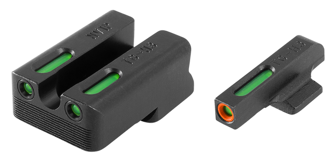 Truglo TFX Pro Front and Rear Sights Novak LoMount 1911