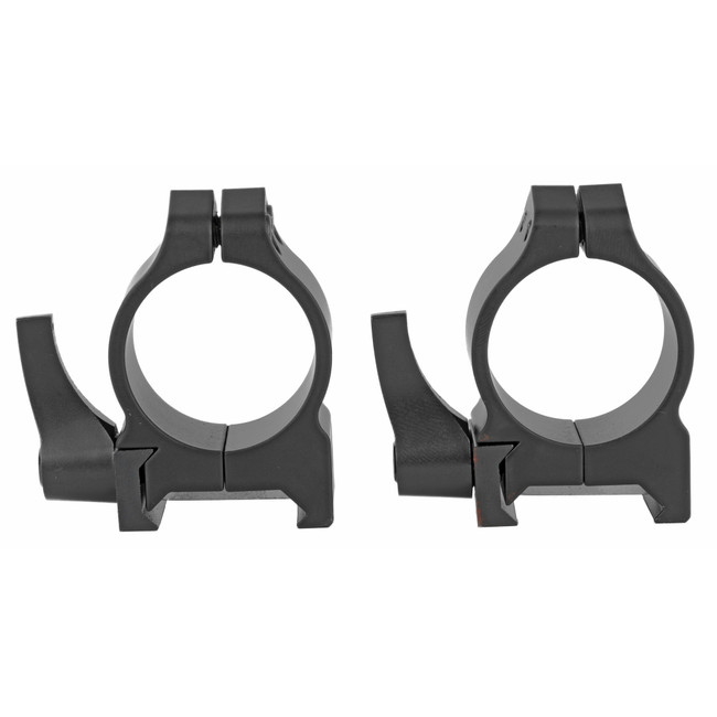 Warne Maxima Vertical Quick Detach Scope Rings 1 in Low Weaver Picatinny - 200LM - 656813000289