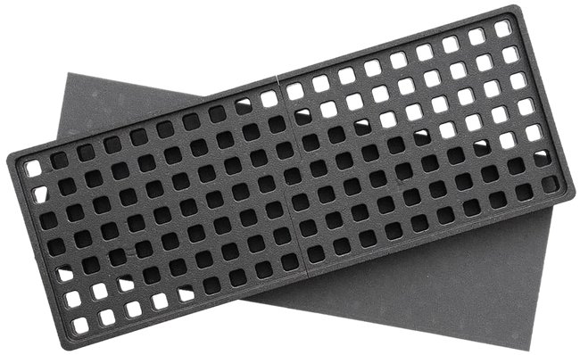 Magpul MAG1460BLK DAKA Grid Organizer Black Polypropylene - MAG1460BLK - 840815148388