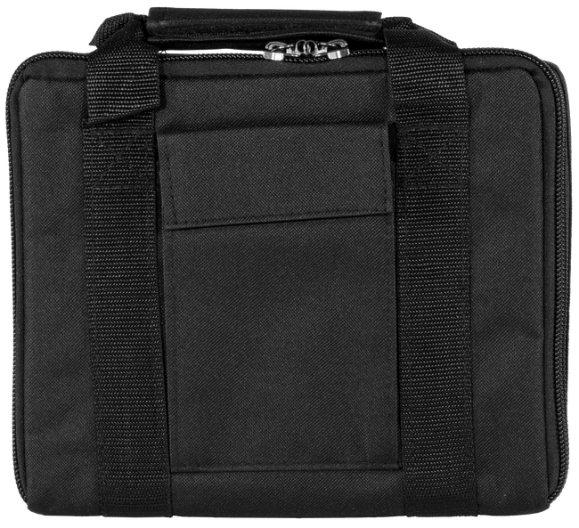 Bulldog BD511 Hard-Sided  Black Nylon Holds 2 Handguns