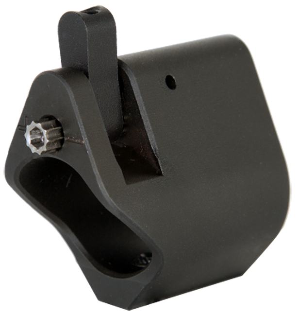 Seekins Precision 0011510065 Select Adjustable Gas Block .750" Steel Black Melonite