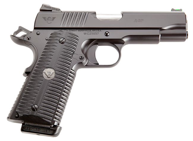 Wilson Combat ACP Commander 45 ACP 4.25 Inch 8 Rounds Armor-Tuff Frame G10 Eagle Claw Grip
