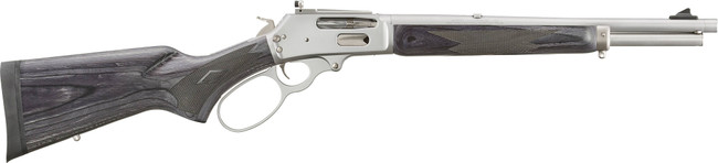 Marlin 70506 336 Trapper Full Size 30-30 Win 5+1 16.17" Satin Steel Threaded Barrel, Satin Stainless Steel Receiver, Fixed Black Laminate Stock - 70906 - 736676709069