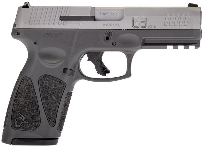 Taurus G3 9mm 4 inch 17 Round Gray Stainless Pistol