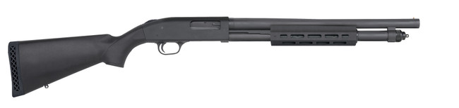 Mossberg 590A1 M-Lok Shotgun 12 ga. 18.5 in. Synthetic Black 3 in. RH - 50766 - 015813507660