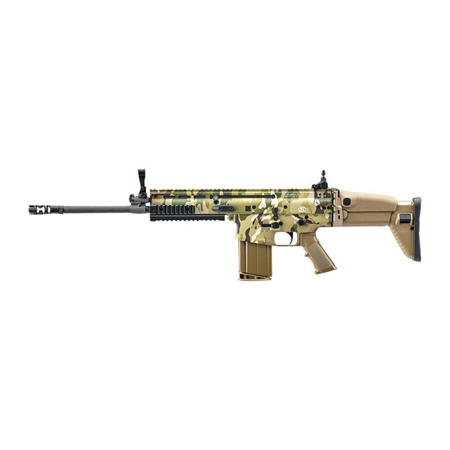 FN SCAR 17S 7.62mm NATO 16 inch 20 Round MultiCam