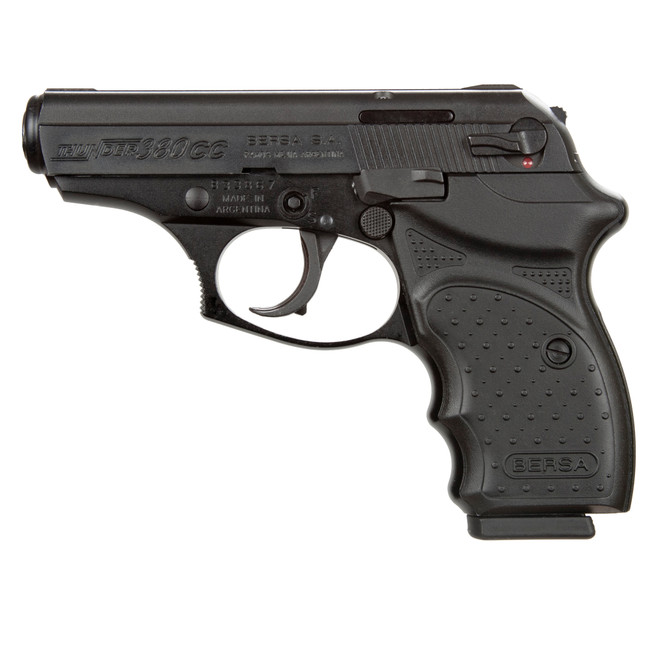 Bersa Thunder Conceal Carry, 380ACP, 3.5in. Barrel, 8rd - Black (THUN380MLTCC) - THUN380MLTCC - 810083200224