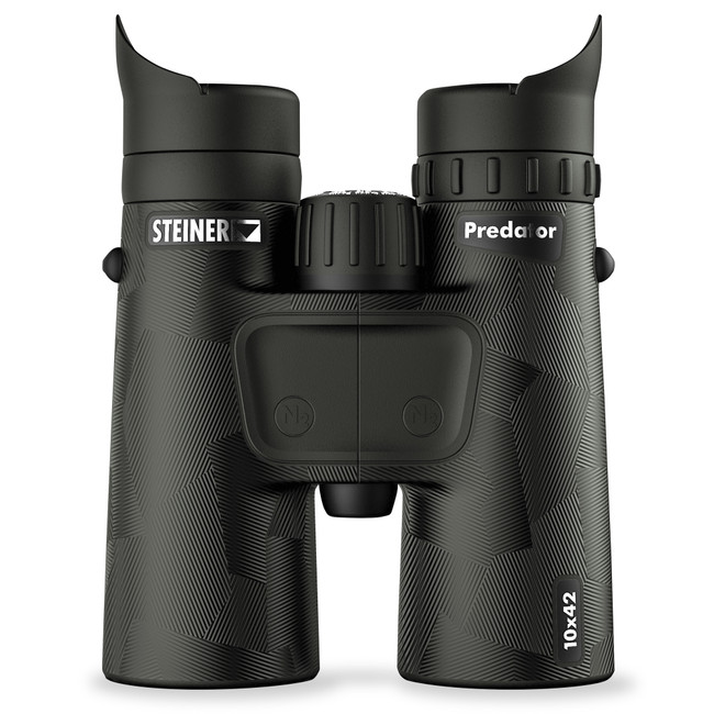 Steiner Predator 10x42 Fast-Close Focus Binoculars Matte Makrolon Rubber Armor - 2059 - 840229105663